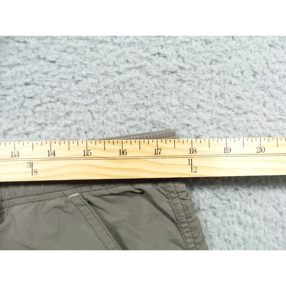 REI Pants Mens Size M 35 X 31 Green Convertible Cargo Belted Ankle Zip UPF 50+ - Picture 15 of 16